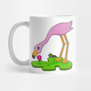 Flamingo Flower Mug